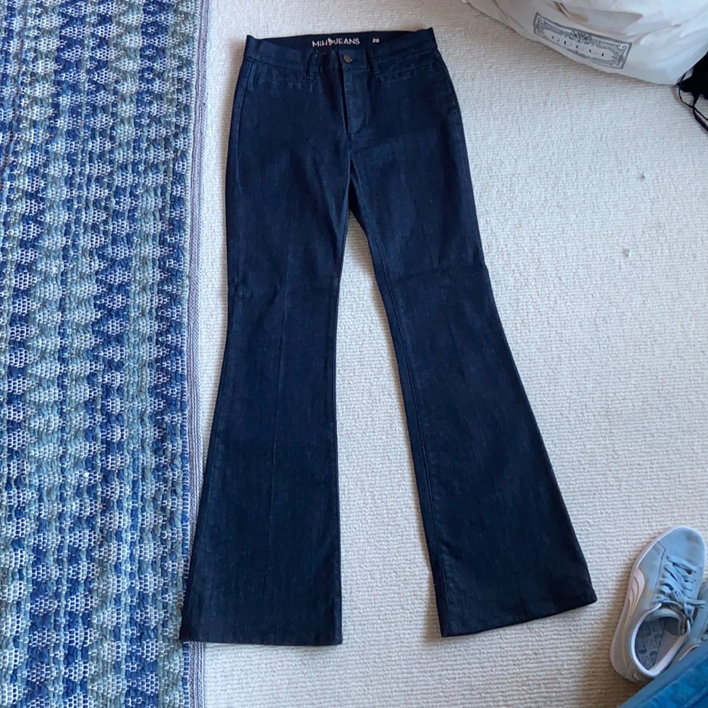 Bootcut (the marrakesh) dark denim MIH jeans